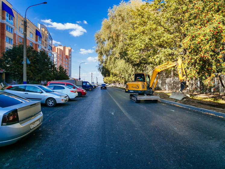 Благодаря нацпроекту в Новочебоксарске отремонтировали дорогу к спорткомплексу