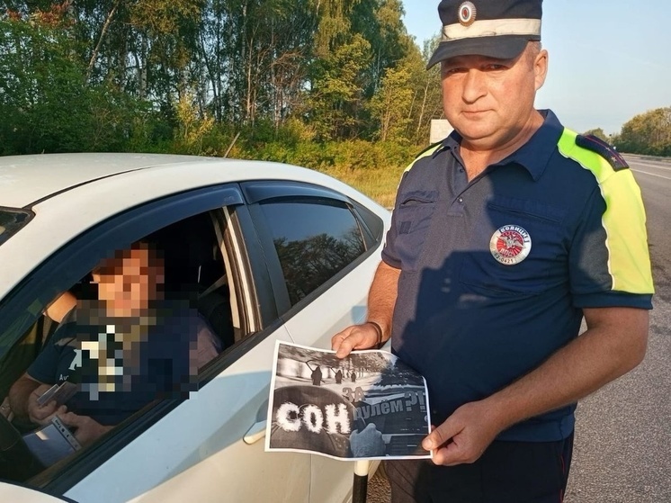 В Шиловском районе сотрудники ГАИ провели акцию «Сон за рулём»