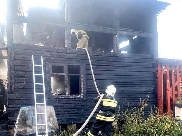 Ожог лица и шеи получила во время пожара жительница томского села Толмачёво