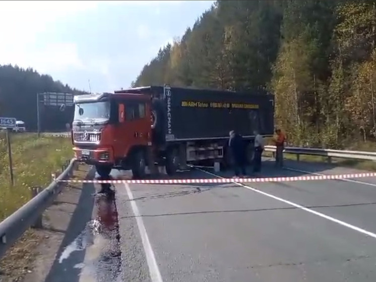 На трассе М-5 в Челябинской области ввели реверсивное движение из-за ДТП