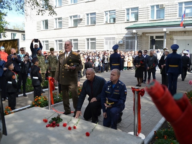 В Комсомольске-на-Амуре установлен памятный знак бойцам, участвующим в СВО