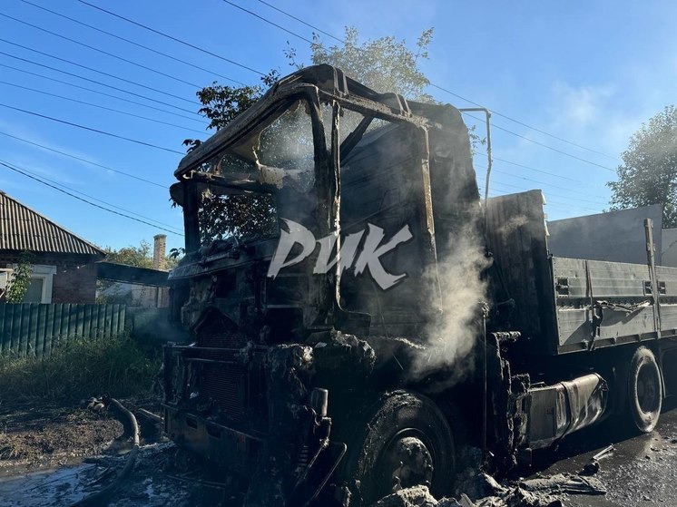 В Горловке погибли два человека из-за атаки дроном по фуре