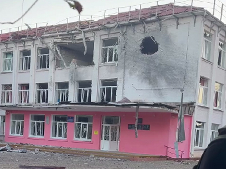 ВСУ обстреляли курский поселок Глушково – повреждена школа и жилые дома