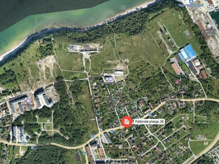 В Пионерском планируется построить многоэтажку неподалёку от маяка