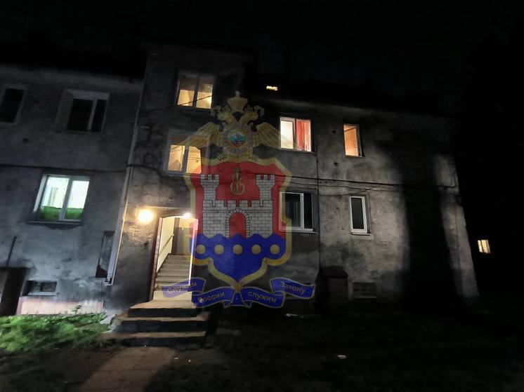 Калининградская полиция выясняет обстоятельства падения ребенка из окна 2 этажа