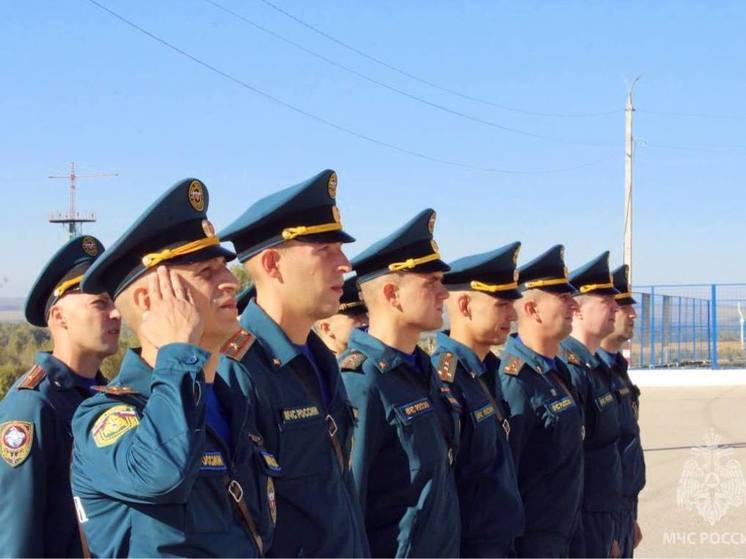 В Туле офицеры МЧС борются за звание лучшего