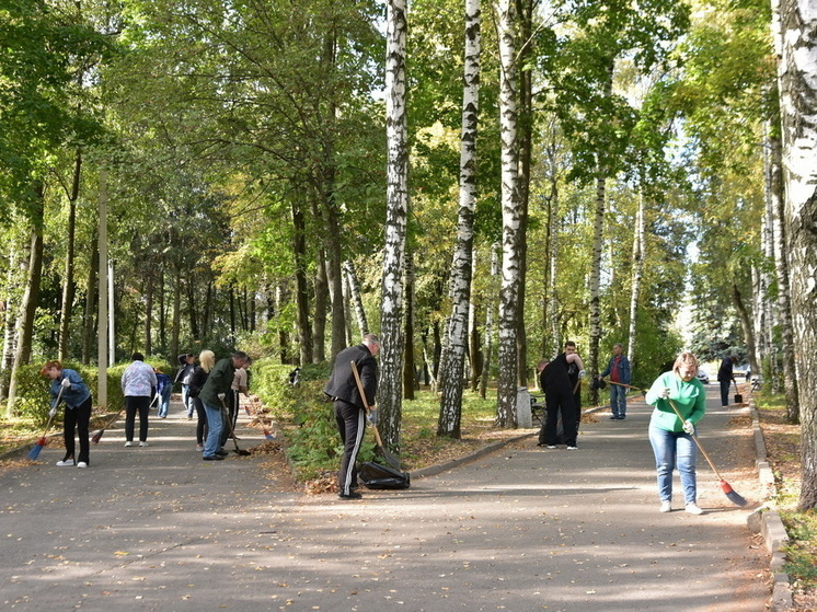 В Рязани прошёл первый общегородской субботник