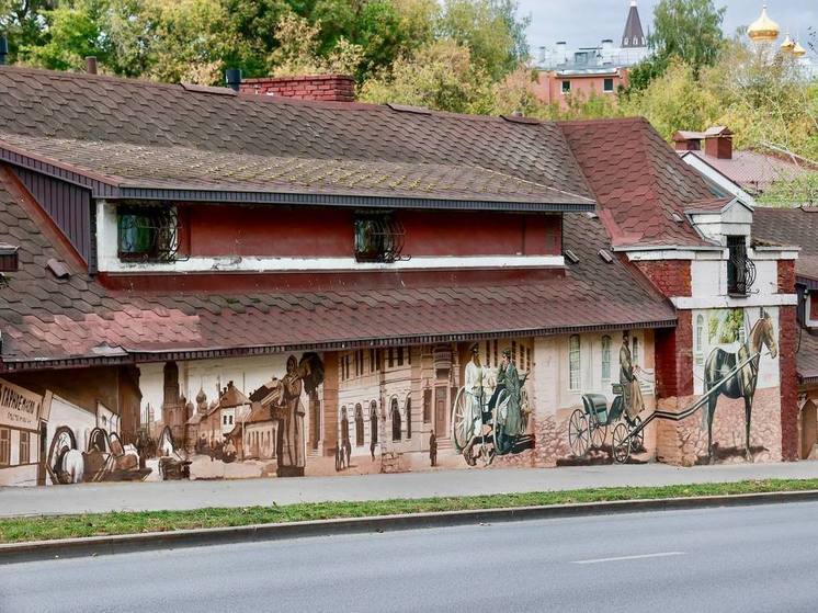 Граффити с историческим масштабом открыли в Нижнем Новгороде