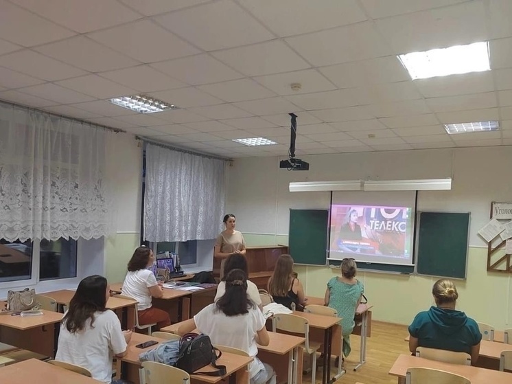 В школах Рязани прошли онлайн-родительские собрания с участием инспектора ГАИ