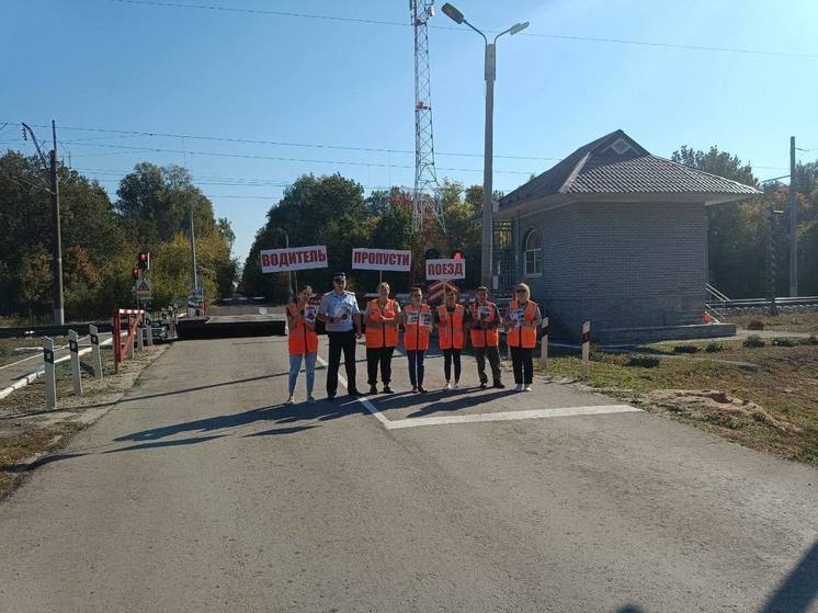 Сотрудники Рязанской ГАИ совместно с РЖД провели акцию «Внимание, переезд»