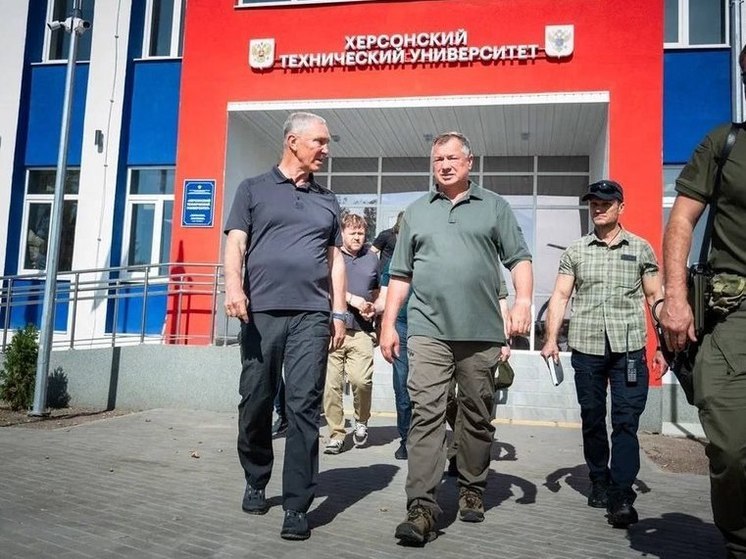 Марат Хуснуллин посетил Херсонский технический университет