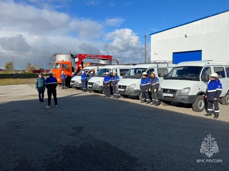 Силы МЧС в НАО отработали аварию на электростанции