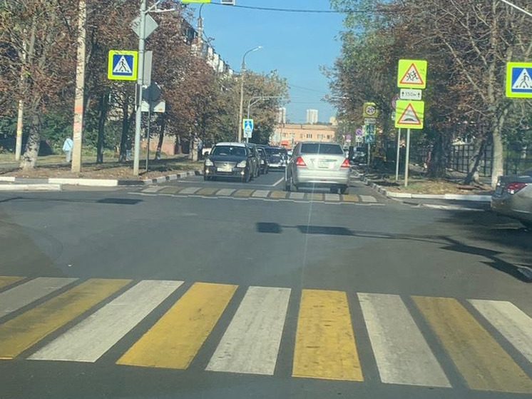 В Орле закончили ремонт дороги на улице Советской
