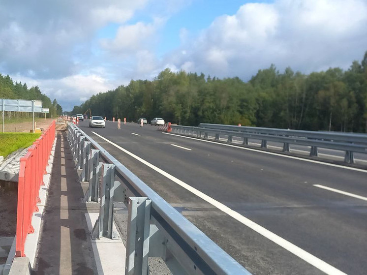 В Лужском районе завершен ремонт мостов на трассе Р-23