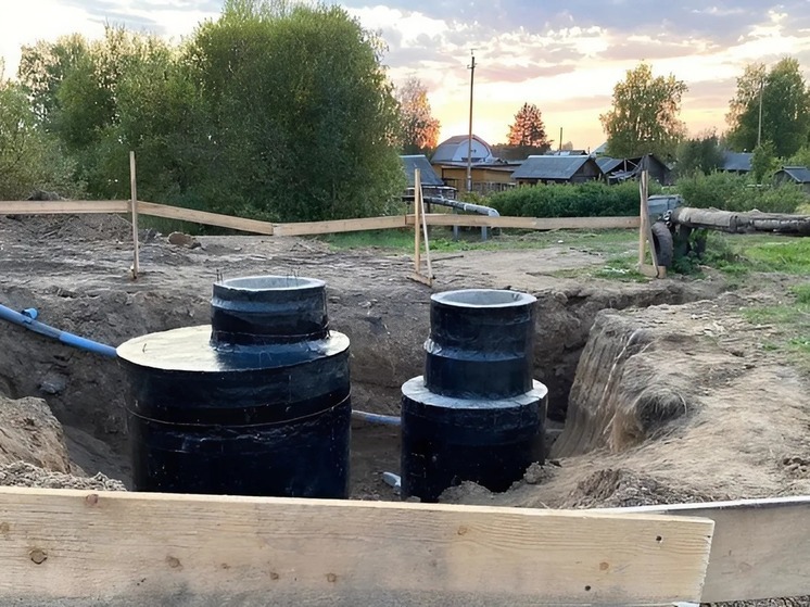 В Няндомском округе проложили водопровод