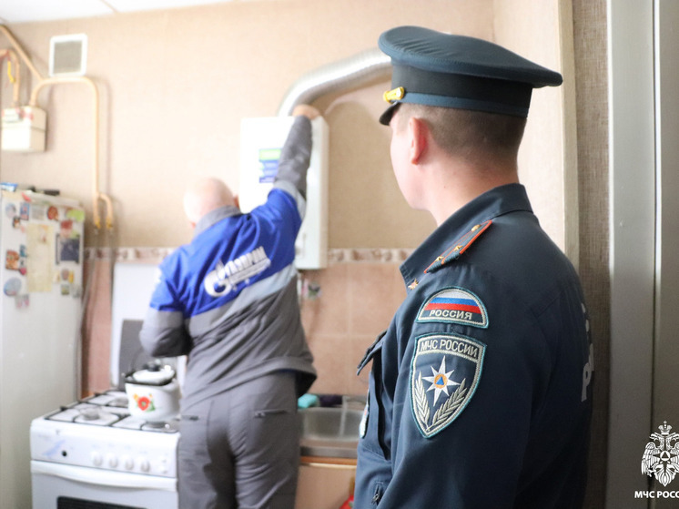 В Орле прошел совместный рейд МЧС и газовой службы