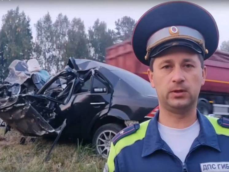 На брянской трассе из-за столкновения с фурой погиб 41-летний водитель