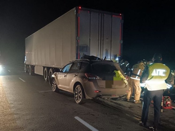 Водитель "Nissan" погиб в ДТП на трассе под Новосибирском, пассажир в больнице