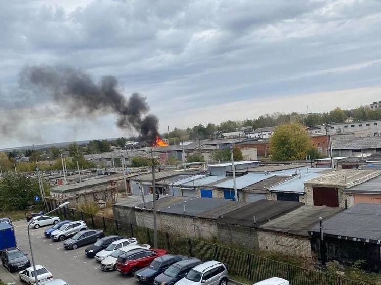 Под Рязанью произошёл пожар на территории воинской части