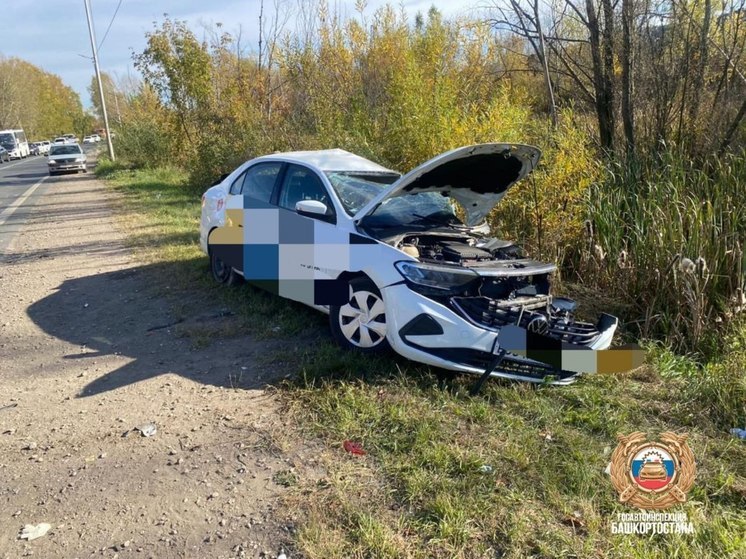 В Уфе в аварии с самосвалом погиб пассажир такси