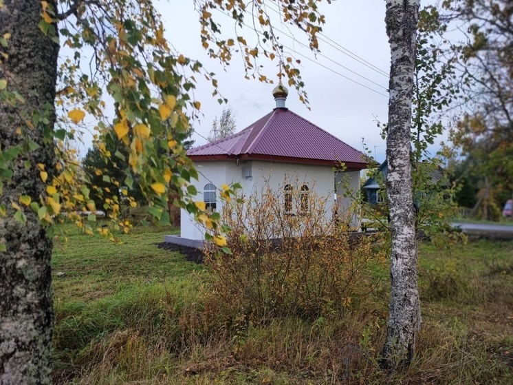 В Чудовском районе освятили часовню в честь Всех Новгородских святых