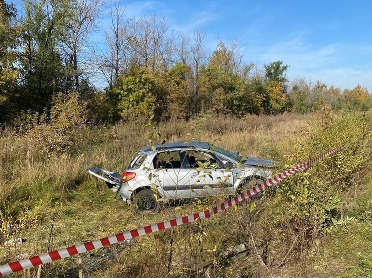 На трассе в Нагайбакском районе опрокинулась машина