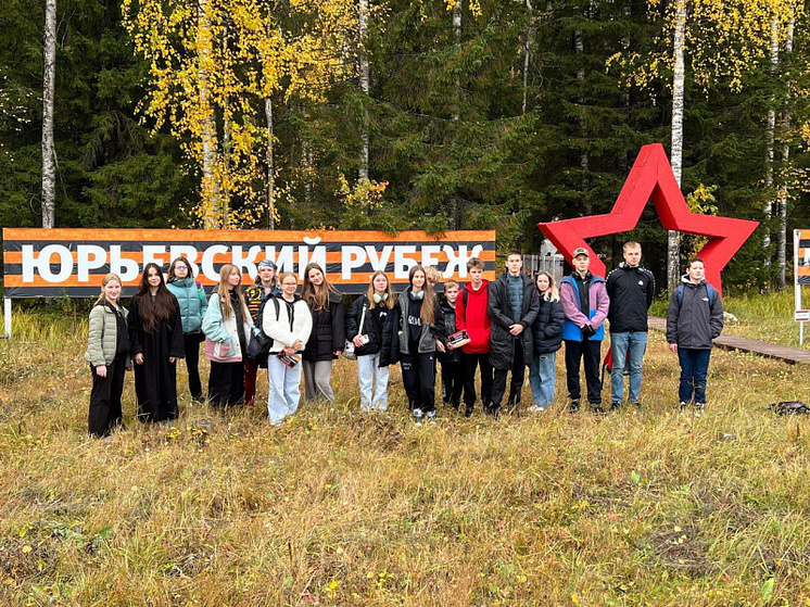 Первая экскурсионная группа школьников побывала в парке «Юрьевский рубеж»