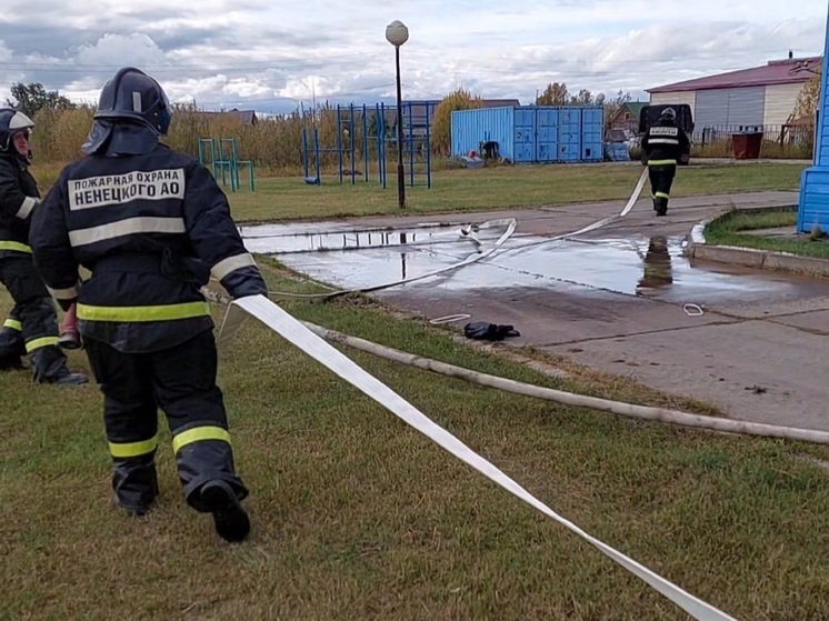 В Великовисочном и Оксино прошли учебные тренировки пожарных