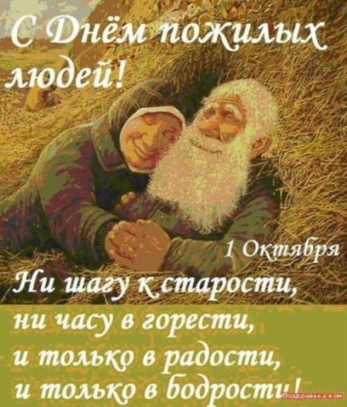 Мудрость и умиротворение: 15 прикольных открыток ко Дню пожилого человека 