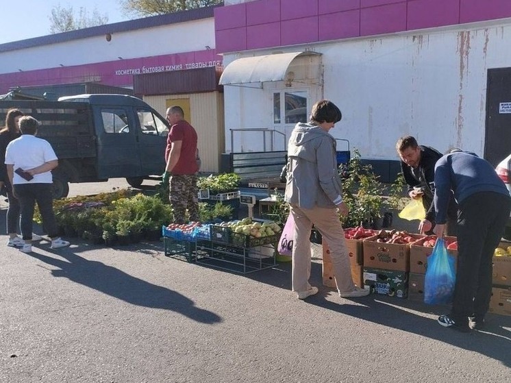 На ярмарке в Новом Осколе было продано более двух тонн продукции