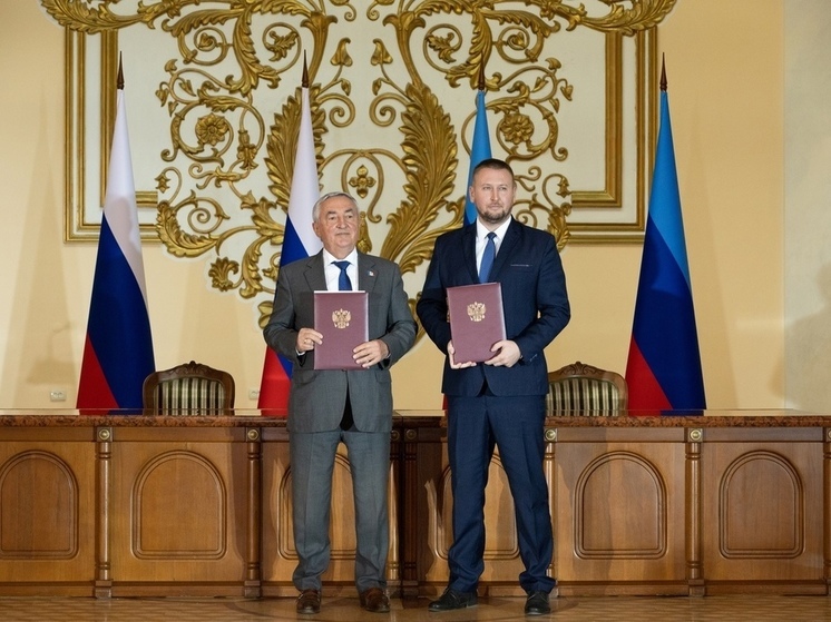 Новгородская Дума и Народный Совет ЛНР заключили соглашение о сотрудничестве