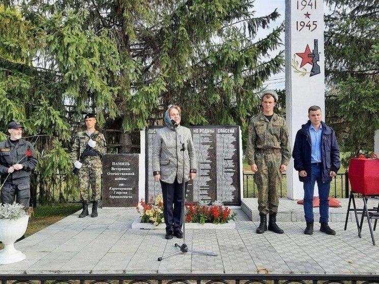 В Упоровском районе прошла церемония прощания с солдатом Великой Отечественной войны