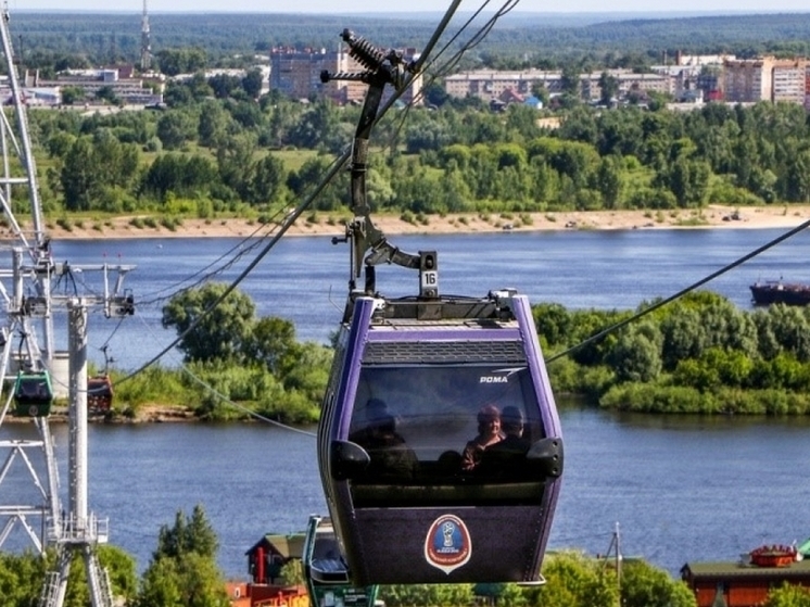 Нижегородская канатка с 1 октября перешла на зимний режим работы