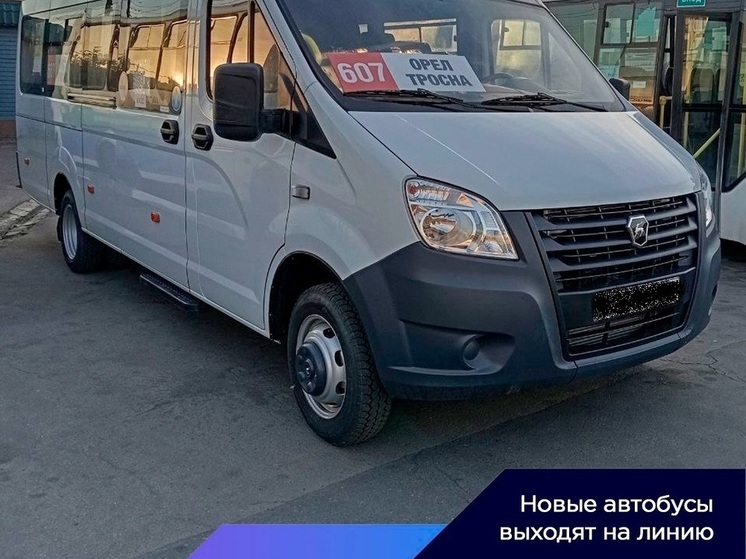 В Орловской области на шесть маршрутов вышли новые автобусы