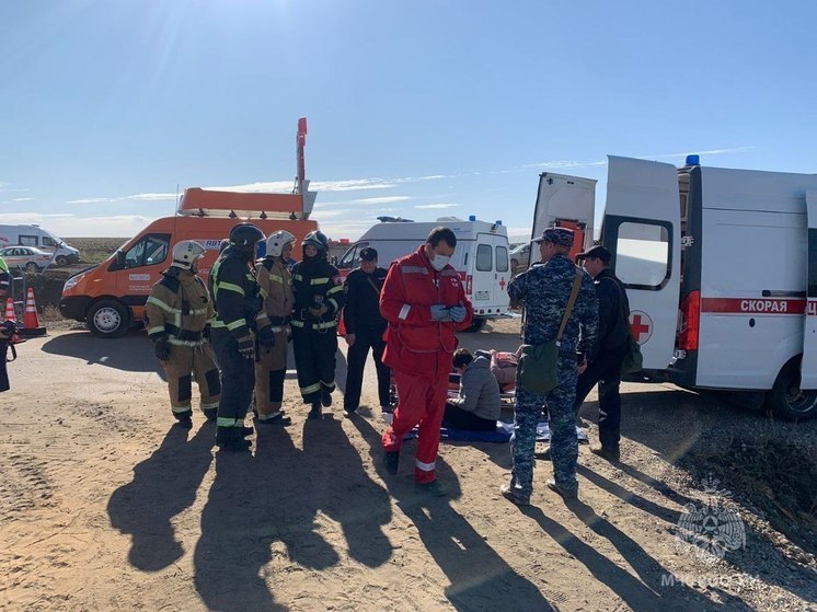 В Нижегородской области ДТП - пожар - угроза отравления