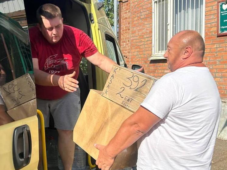 Краснодарский край передал гумпомощь в Геническ на Херсонщину