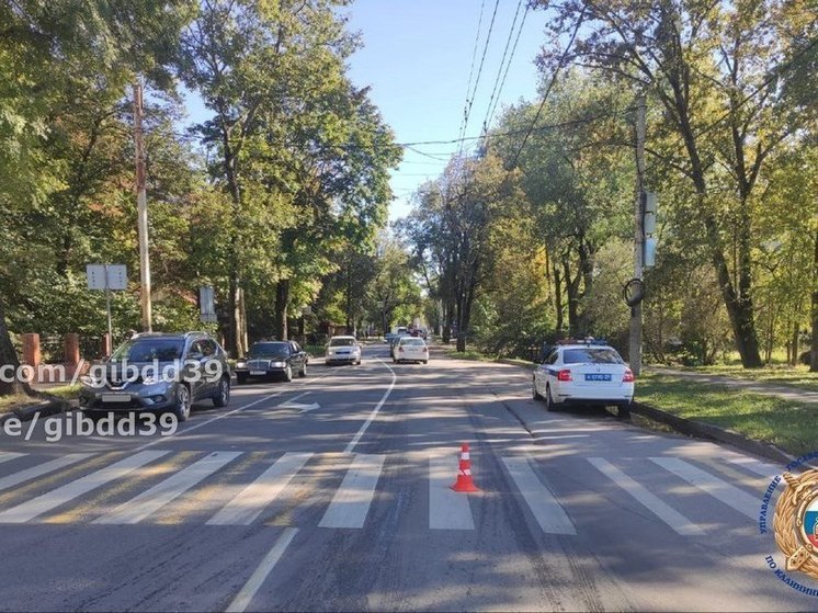 В Калининграде мотоциклист сбил пенсионера