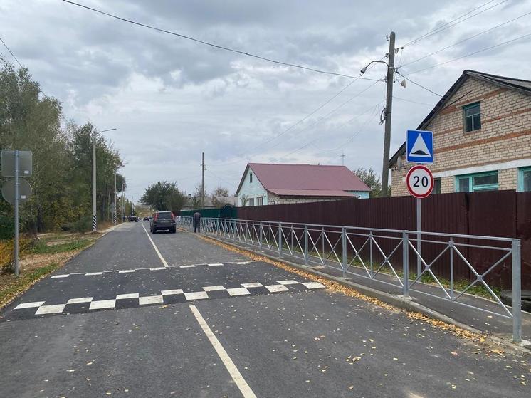 Дорогу отремонтировали в деревне Шепино Орловской области