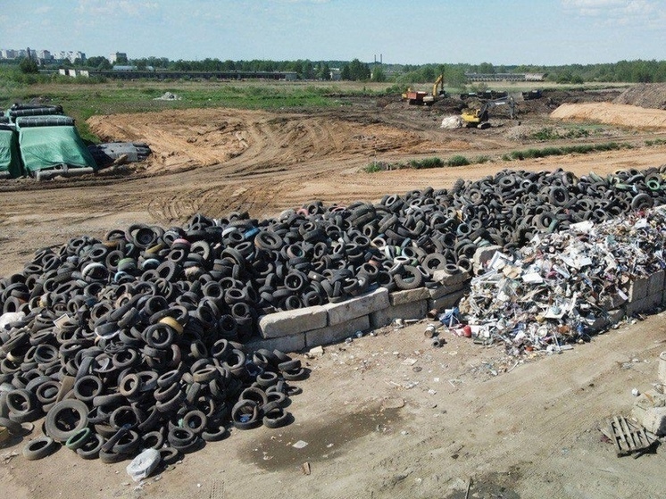 До конца года в Вологде утилизируют 120 тонн старых покрышек