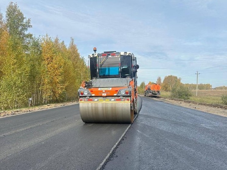 В октябре в Омской области отремонтируют ещё один участок трассы