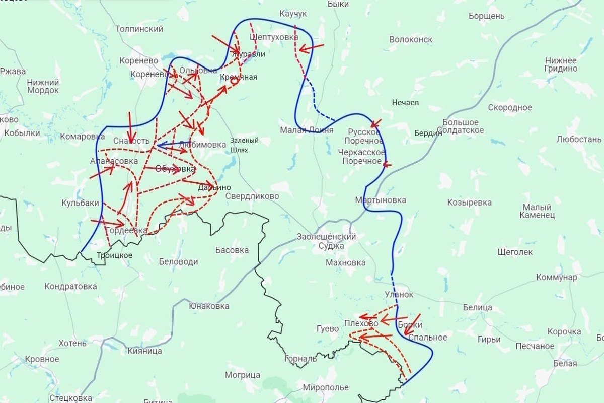 Карта боевых действий на украине на сегодня рыбарь