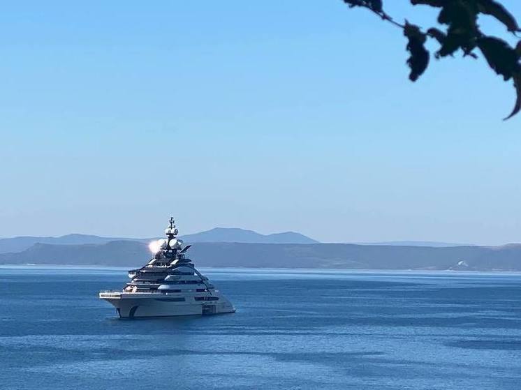 Суперъяхта олигарха Мордашова Nord вновь замечена у берегов Владивостока