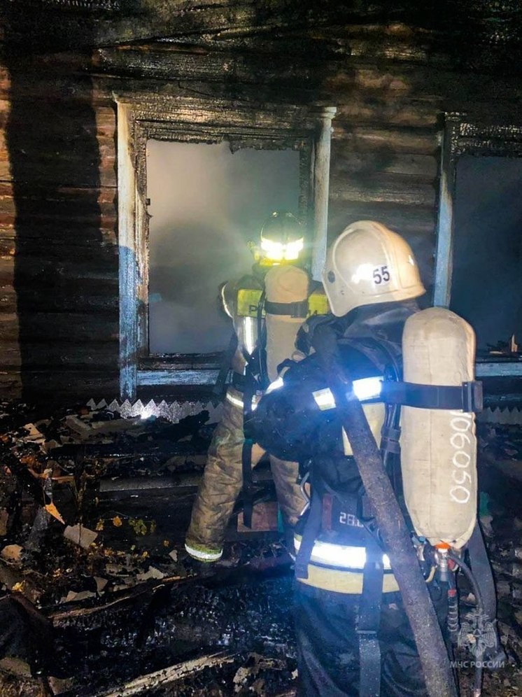 В Омской области из-за непотушенной сигареты погиб человек