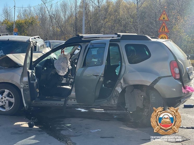 В массовой аварии в Уфе погибли два человека