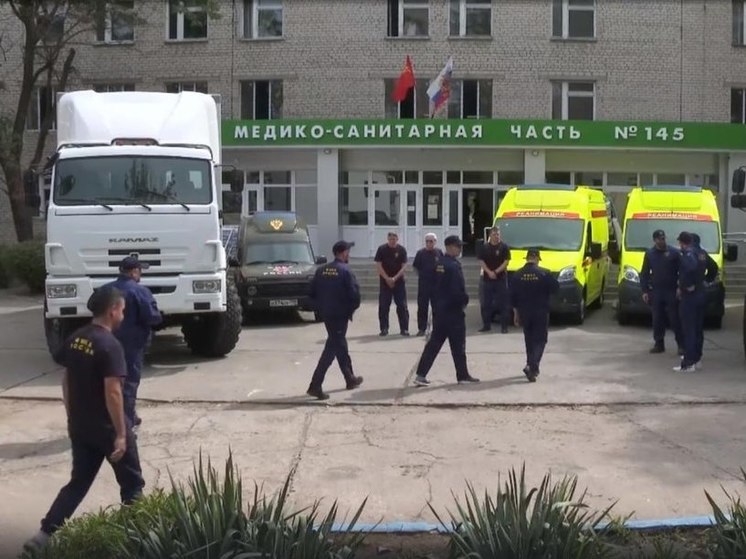 В Энергодар прибыл сводный отряд ФМБА России для усиления медпомощи жителям