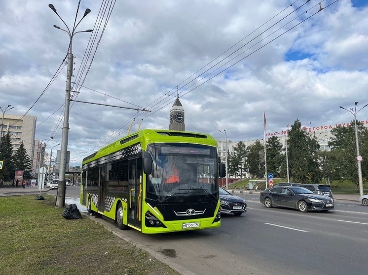 Электробус "Генерал" пройдёт обкатку в томском микрорайоне "Зелёные горки"