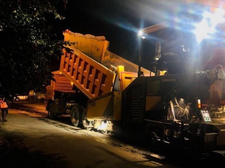 В Курске стартовал ремонт дороги на улице Володарского