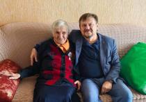 Глава Черновского района Читы Василий Турсабаев поздравил с 95-летием труженицу тыла Афимью Иванову