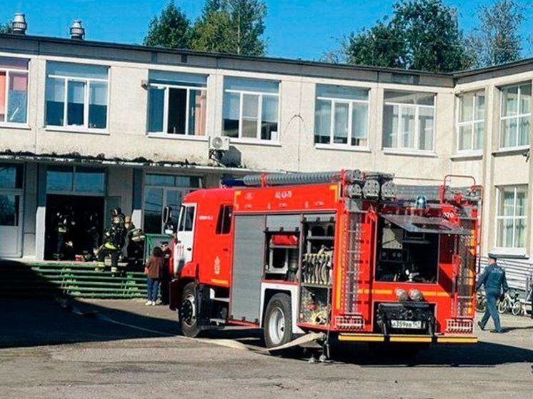 В городе Никольское провели показательную эвакуацию гимназии