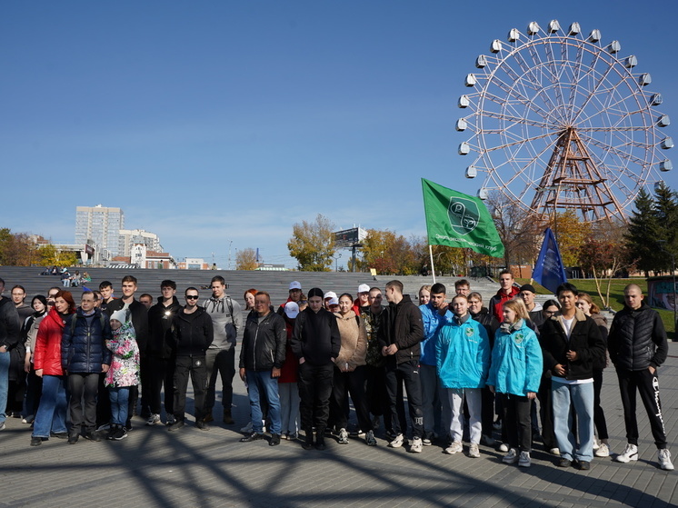 Михайловскую набережную Новосибирска очистили от мусора